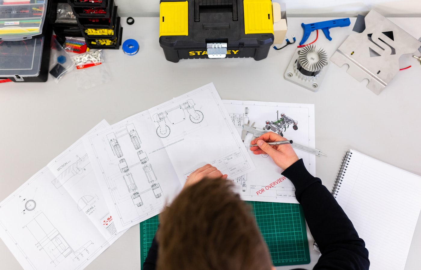 Technische Planung und Vermessung für den Direktdruck